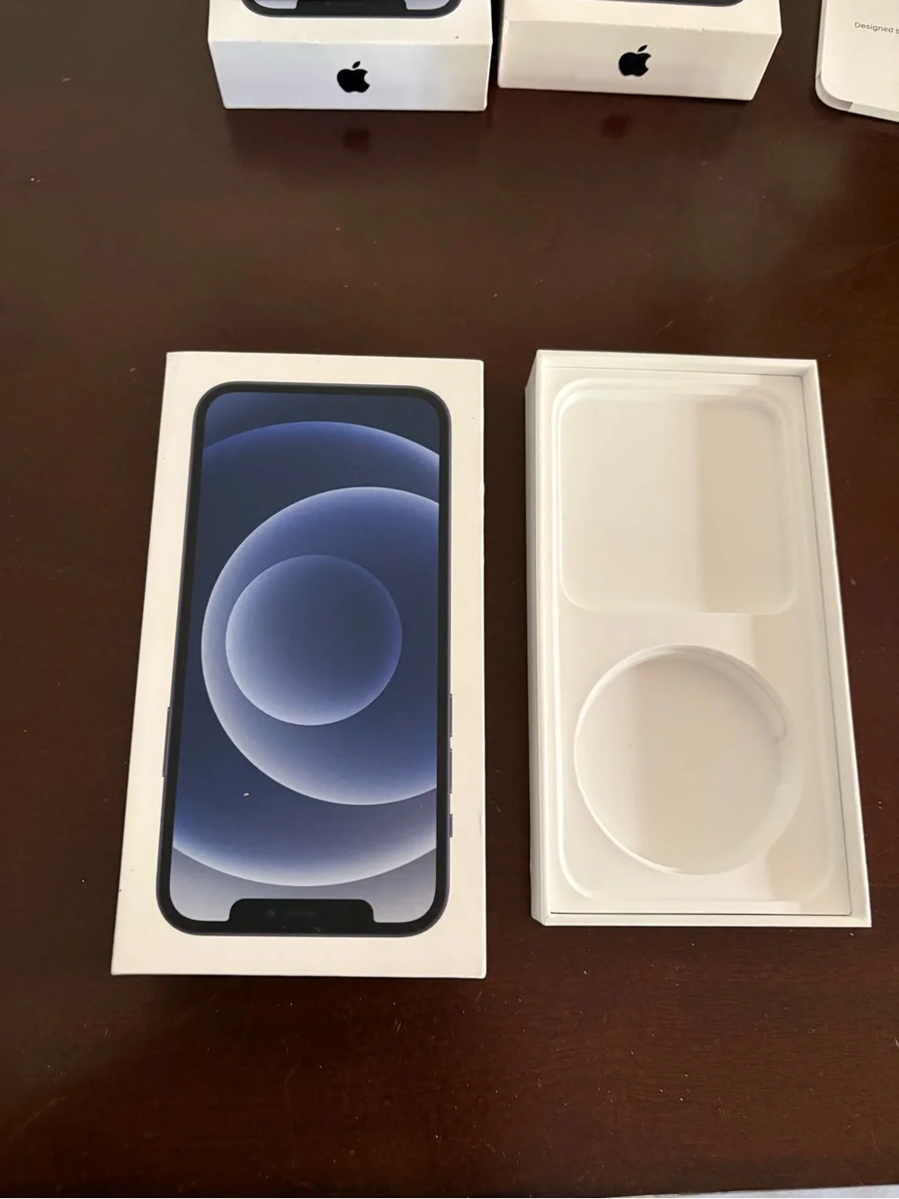 Apple iPhone 12 - empty Blue Front box. Box only